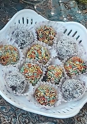 عکسی از دستور ترافل شکلاتی
