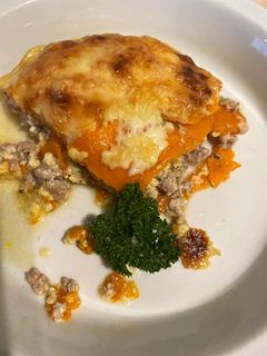 Tepsis-húsos édesburgonya😋 recept fotója