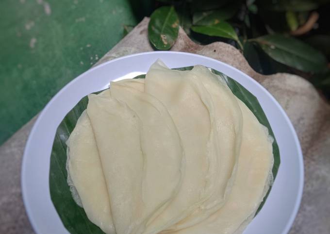 Resep Kulit Lumpia/Risoles Anti Gagal