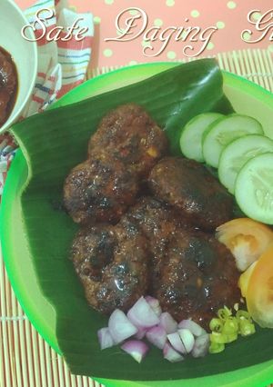 Foto resep Sate Daging Manis Tanpa Tusukan