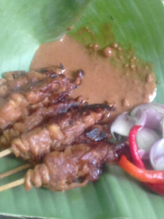 Foto resep Sate jamur saos kacang simpel