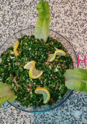 صورة لوصفة تبولة اطيب صحن تبولة بهالبردات