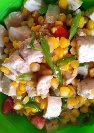 Foto resep Tumis Tahu, Jagung, Buncis