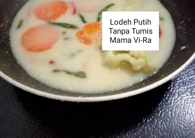 Lodeh Putih Tanpa Tumis