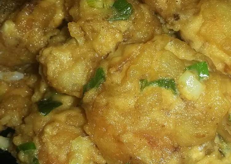 Resep: Udang Goreng Telur Asin enak yang Renyah