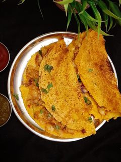 भाजी मसाला बेसन का चीला (bhaji masala besan ka cheela recipe in Hindi) रेसिपी मुख्य फोटो