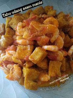 Foto resep Tahu udang asam manis