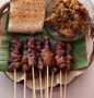 Bagaimana Membuat Sate Maranggi dan sambal oncom dan ketan bakar Anti Gagal