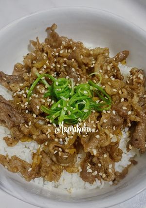 Foto resep Beef Gyudon
