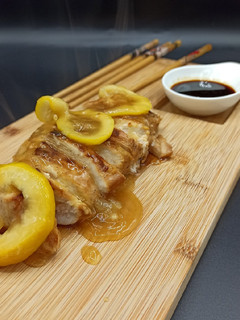 Una foto de Pollo al limón estilo chino