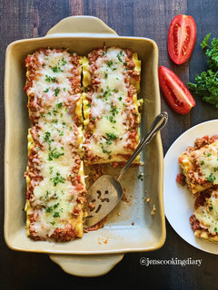 A picture of Easy Lasagna Rolls Up.