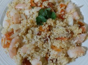 Una foto de Ensalada de quinoa