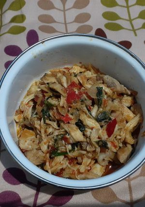 Foto resep Ayam Suwir Pedas