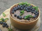 Una foto de tarta souffle