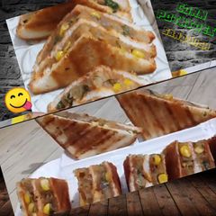 Corn Potatoes Sandwich Easy Sandwich Recipe A picture of Corn Potatoes Sandwich Easy Sandwich Recipe.
