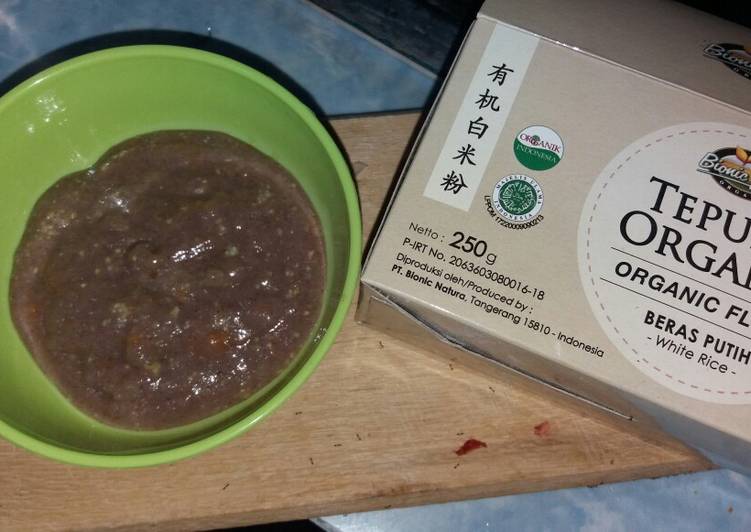 Bagaimana Membuat Bubur daging edamame Anti Gagal