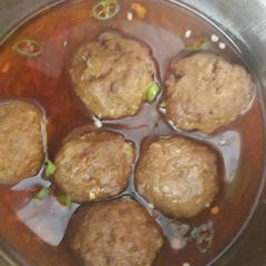 A picture of Kofta karhai.