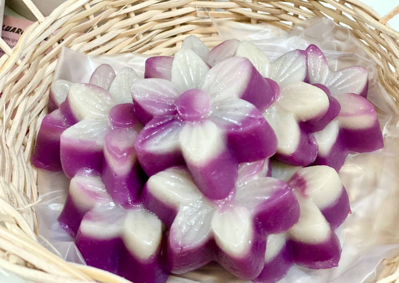 Kue Talam Ubi Ungu