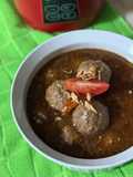 Semur Bola Bola Daging (Isi Telur Puyuh)