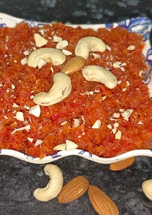 A picture of गाजर का हलवा.