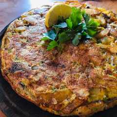 Una foto de Tortilla de papas horneadas
