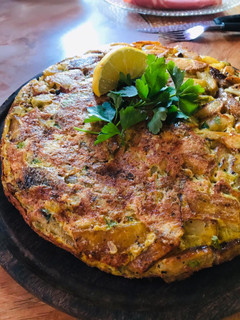 Una foto de Tortilla de papas horneadas