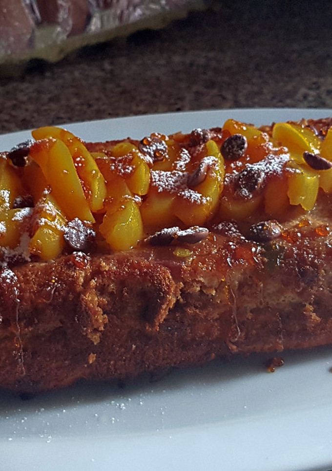 Una foto de Pudin de Roscón de Reyes
