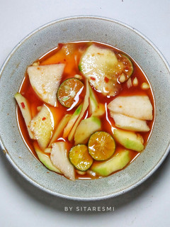 Foto resep Rujak Kuah Merah