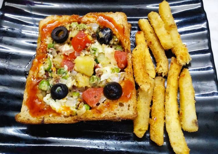 Easy Way to Cook Perfect Pizza Sandwitch