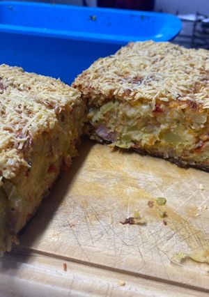Una foto de Budín de verduras (zucchini)