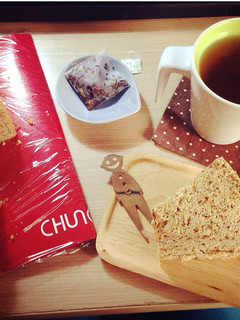 CARA /基本戚風蛋糕，唐寧伯爵茶戚風蛋糕。Twinings Earl Tea Cake。 的食譜成品照片