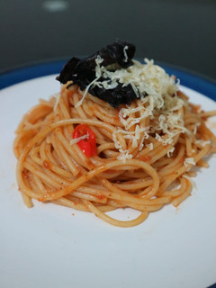 Foto resep Spaghetti Aglio Olio Bolognaise Sauce