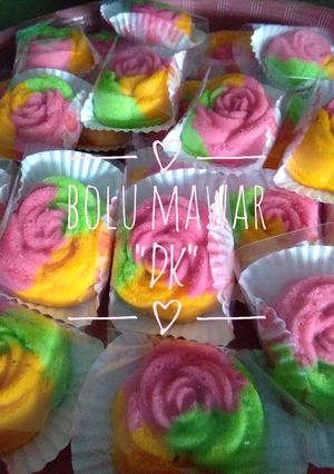 Foto resep Bolu mawar kukus