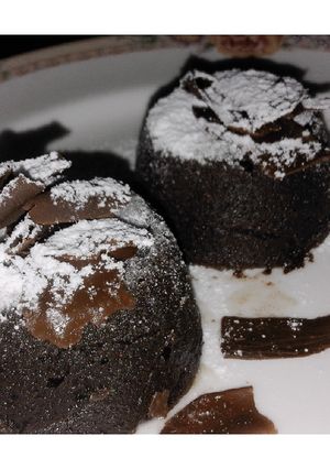 Foto resep Molten Chocolate Cake