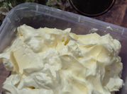 Gambar butter cream margarine