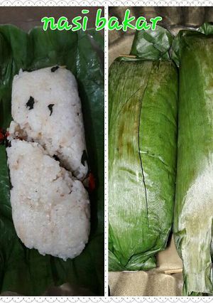 Foto resep Nasi bakar teri kemangi