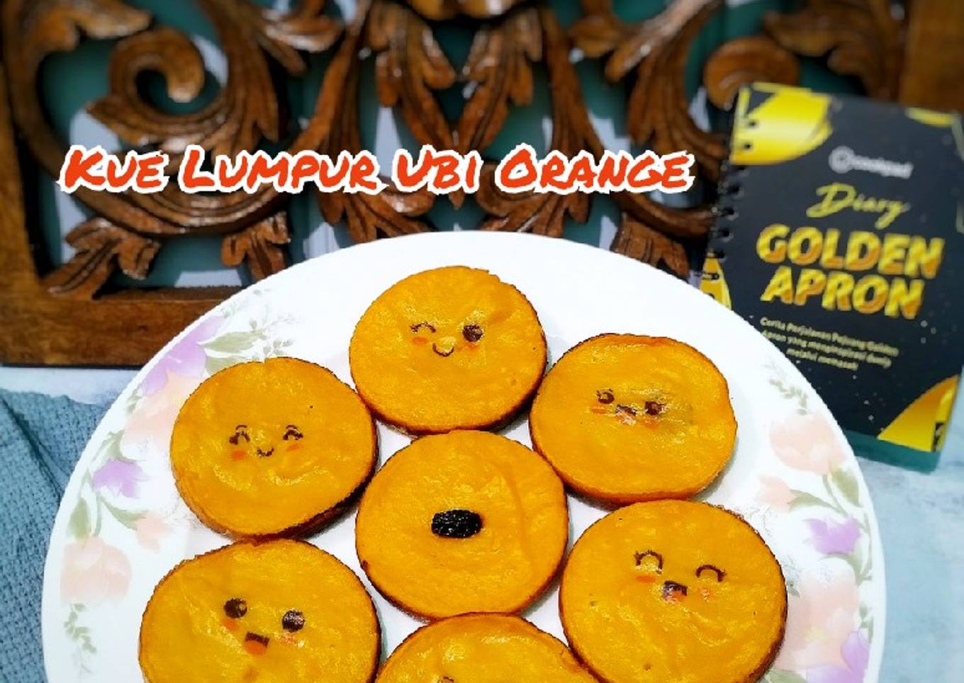 Kue Lumpur Ubi Orange👩‍🍳
