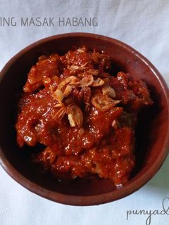 Foto resep Daging Masak Habang (merah) khas Banjar