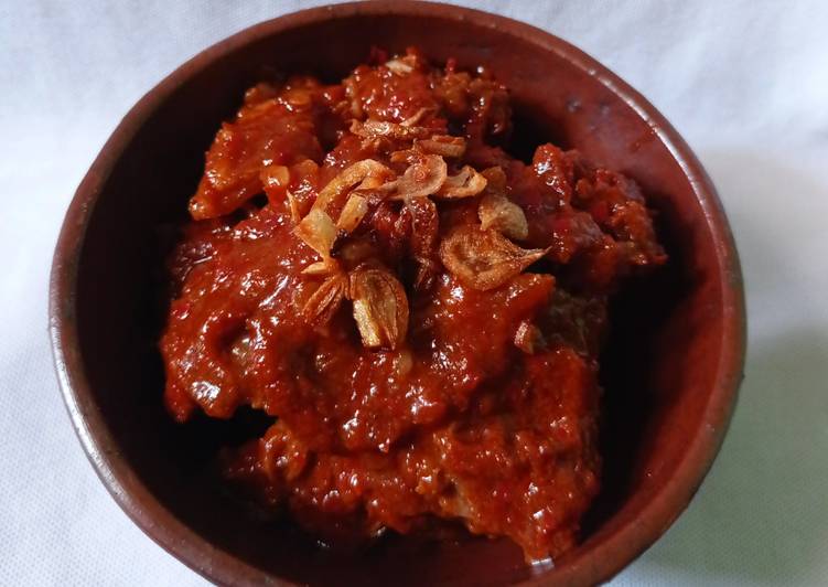 Daging Masak Habang (merah) khas Banjar