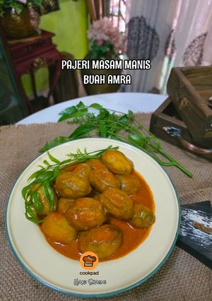 Gambar Pajeri Masam Manis Buah Amra