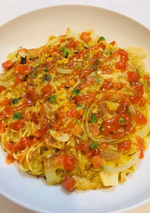 Foto resep Omlet mix vegetables 🥕☘️