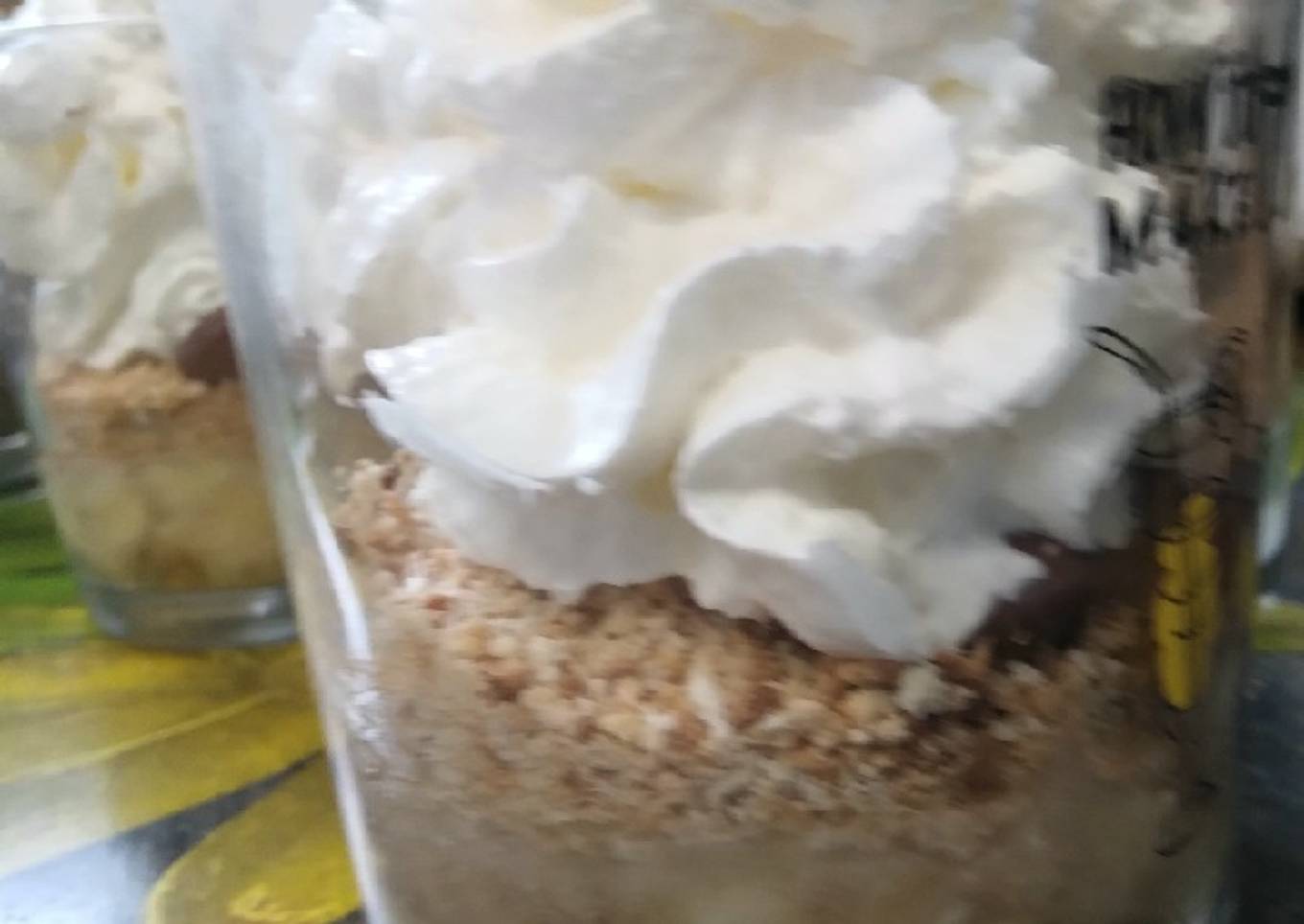 Le tiramisu revisité appelé tiramiscout