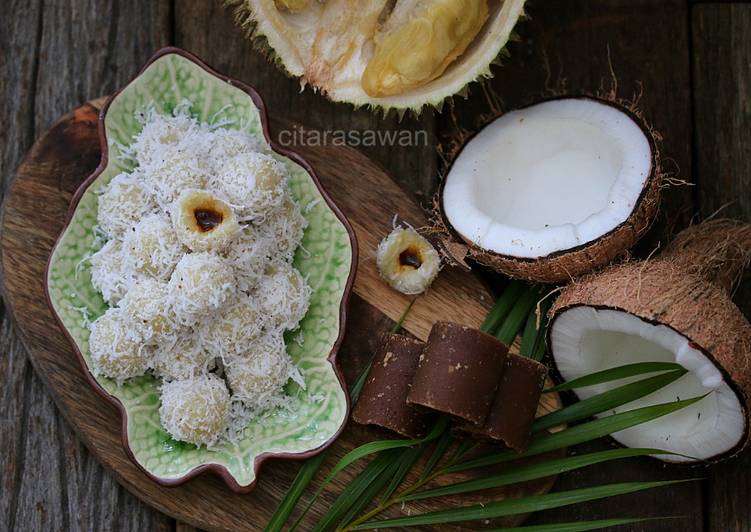 Arahan Memasak Onde Onde Durian #Durian yang Praktis