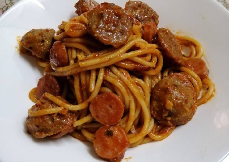 Cara Gampang Menyiapkan Spaghetti Meatball, Enak Banget