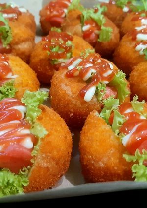 Foto resep Donat Sosis