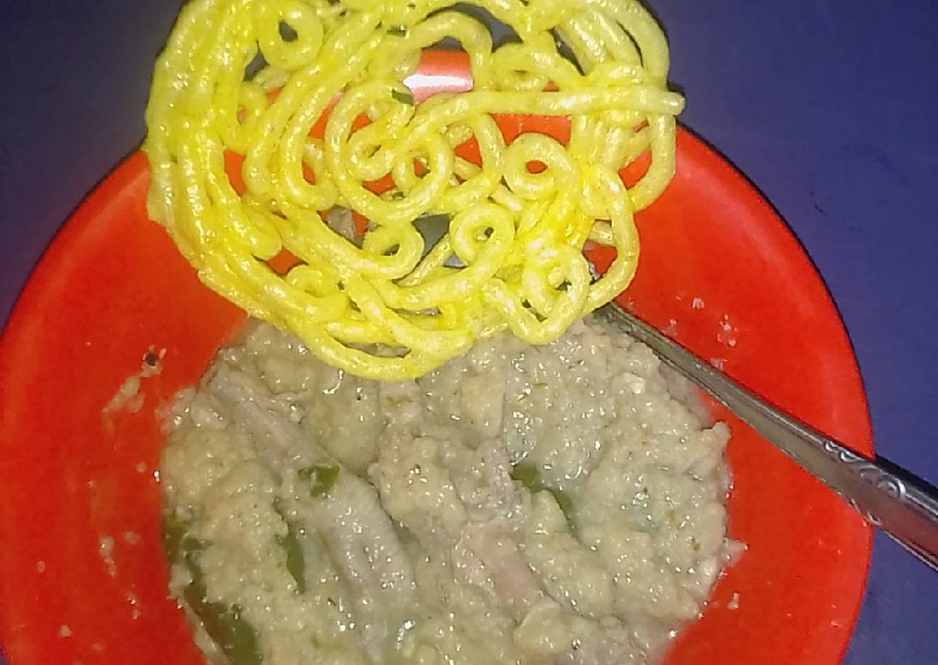 Glotak ceker dan tulang ayam simpel