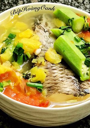 Hình của món Canh Chua Cá Lóc.