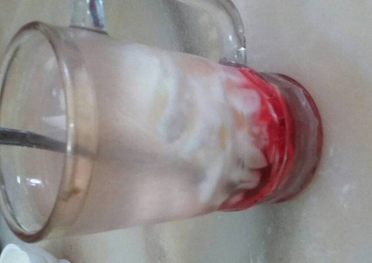 Langkah Mudah untuk Menyiapkan Es Degan Nutrijell, Enak