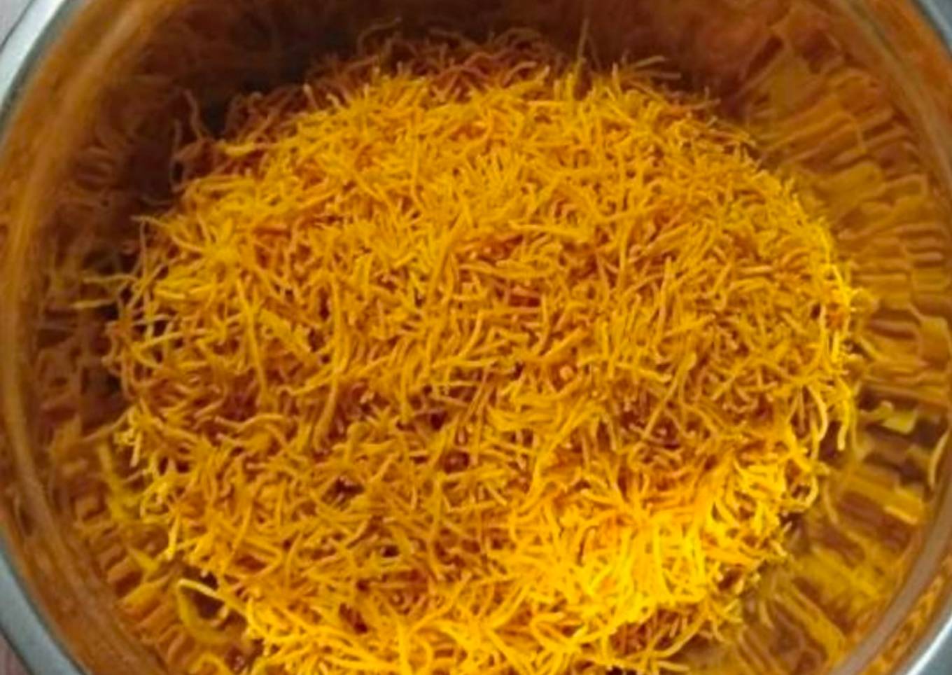 Homemade Aloo sev