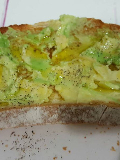 Foto principal de Tostada con aguacate